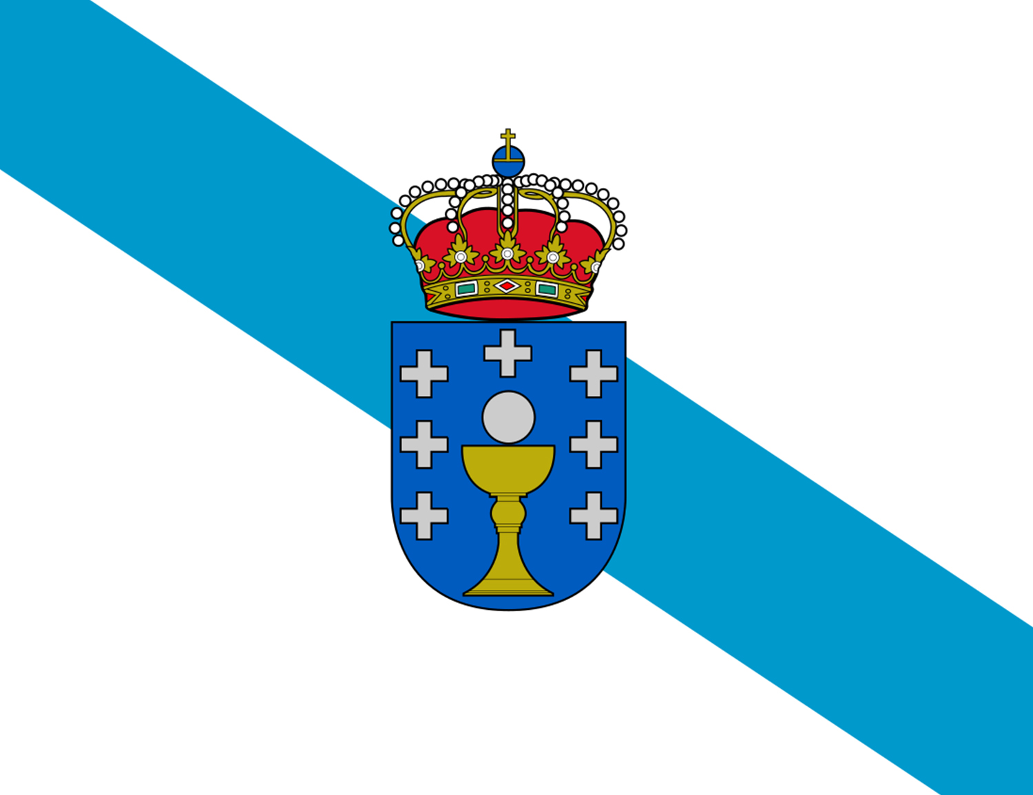 Bandera autonómica Galicia